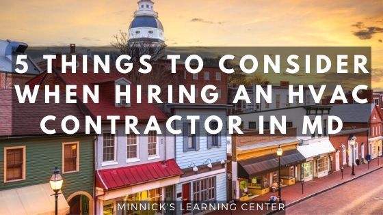 5 things to consider when hiring hvac contractor in maryland